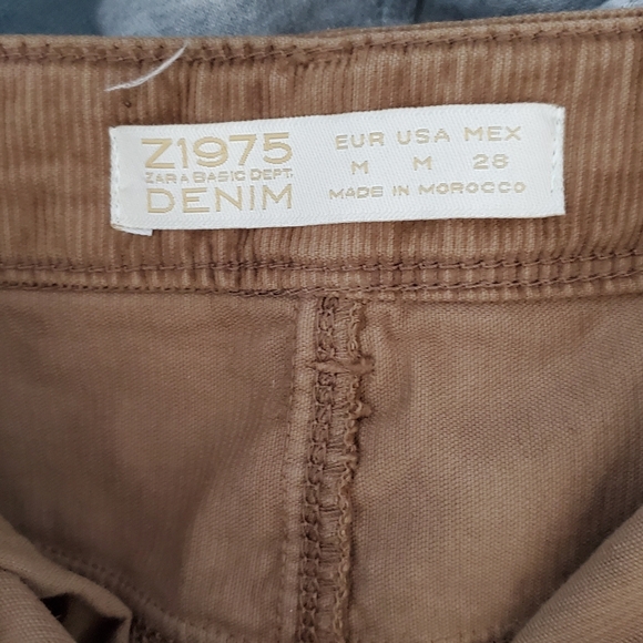 Corduroy Mini Skirt - Picture 3 of 3